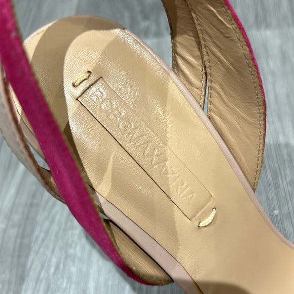 BCBG MAXAZARIA leather and suede 4” stiletto heels - Picture 6 of 8